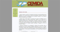 Desktop Screenshot of cemida.com.ar